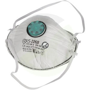226B FFP2 NR D carbon, z ventilom 10kos - BLS BLS8006154P010