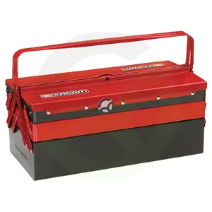 Škatla za orodje 220x475x238mm, prostornina 17l, črna/rdeča kovina, 5 predalčkov - Facom BT11GPB