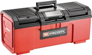 Orodna škatla 281x595x260mm - 15l - črna/rdeča polipropilen:kovina - Facom BPC24NPB