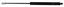 Plinska vzmet L600mm 650N - Stabilus 113956
