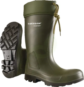 Zaščitni škornji zeleni - razred S5 - Wellingtons Purofort® Thermoflex Dunlop