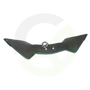 Špica kultivatorja 450x135x17 mm, obojestransko, ukrivljeno, 2 luknji - CP050045