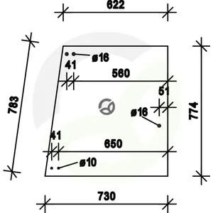 Stransko steklo - Kramp D4018