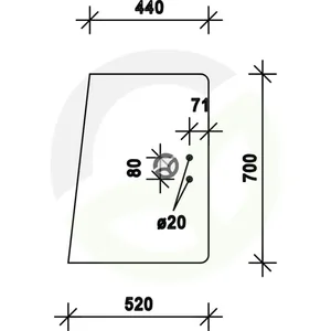 Stransko steklo - Kramp D7759
