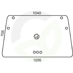 Vetrobransko steklo - Kramp D7700
