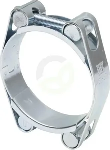 Objemka za cev - 55-65 mm dvojni vijak - dvojni pas DIN912 pocinkan - Kramp DBHC5565