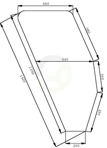 Steklo vrat - Kramp D9006T