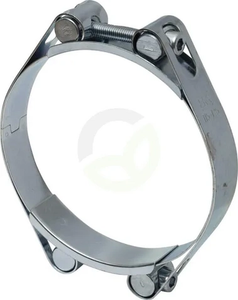 Objemka za cev - 115-125 mm dvojni vijak - dvojni pas DIN912 pocinkano - Kramp DBHC115125
