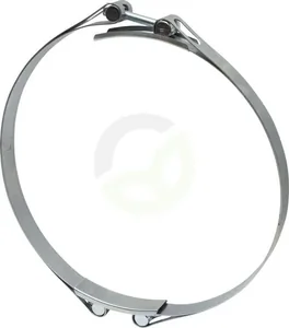 Objemka za cev - 270-280 mm dvojni vijak - dvojni pas DIN912 pocinkano - Kramp DBHC270280