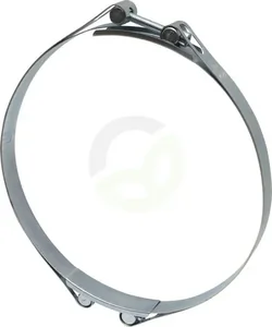 Objemka za cev - 250-260 mm dvojni vijak - dvojni pas DIN912 pocinkano - Kramp DBHC250260