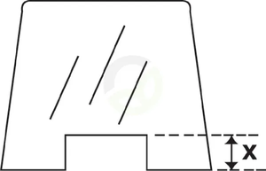 Vetrobransko steklo - Kramp D6901