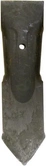 Lemežna špica 300x75x10mm, ukrivljena, 1 luknja, primerna za Horsch - CP383C