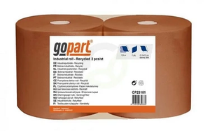 Papirnata brisača - rjav zvitek - 21cm x 125m - 2-slojna - zunanji Ø240mm - embosirano - Gopart CP23101