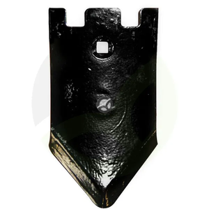 Lemežna špica 220x120x10 mm, ukrivljena, 1 luknja, primerna za Kerner - CP6000