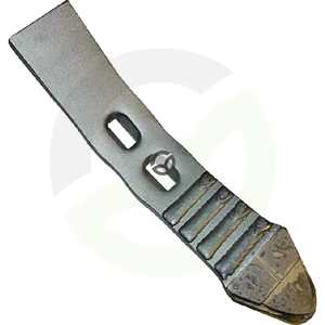 Lemežna špica 382x70x20 mm, kaljena, ukrivljena, 2 luknji - Kramp CP34570CN