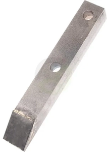 Lemežna špica 230x35x30 mm, kaljena, ravna, 2 luknji - Kramp CP2503232CN