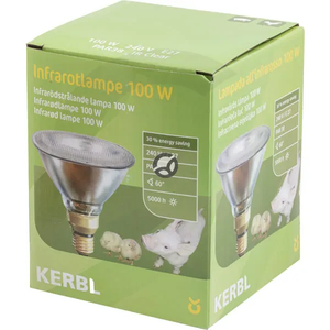 Econ, infrardeča svetilka 100W prozorna - Kerbl 22242