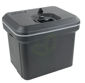 Škatla za orodje za vozila 348x410x340 mm, prostornina 28,5 l, črn polipropilen, Welvet - Daken 81000