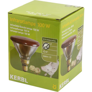 Econ, infrardeča svetilka 100W rdeča - Kerbl 22246