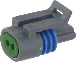Ohišje vtiča 2 P. Ženski MP150 - Delphi 12162197