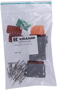 Komplet DT 12 pin konektorjev - moški + ženski - Kramp DSDTPAIR12KR
