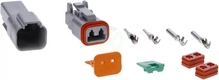 Komplet DT 2 pin konektorjev - moški + ženski - Kramp DSDTPAIR2PKR