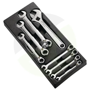 Modul z 7 ratchet obročastimi ključi - Expert E111100