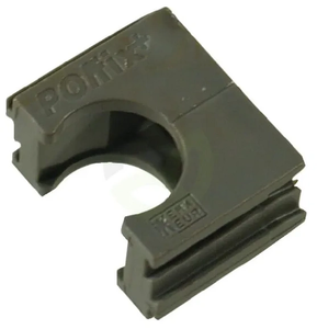 Pritrdilna objemka - 19 mm 3/4 sponski blok, siva - Pipelife EM312028