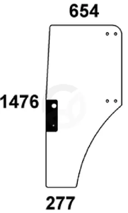 Steklo vrat - ER047314N