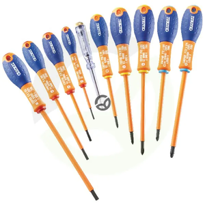 Set 10 izoliranih izvijačev - Expert E160912