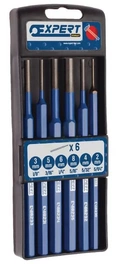 Komplet 6 izbijačev 2-8 mm - Expert E418226