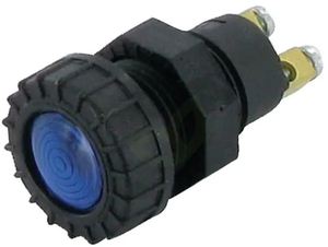 Opozorilna luč - modra - 12/24V - EL738000