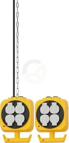 Razdelilnik 2x4 z suspendiranim vtičem - Brennenstuhl EM1151760