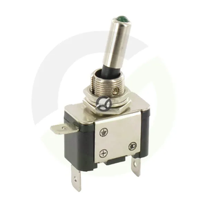 Stikalo on/off z zeleno LED diodo EL192226