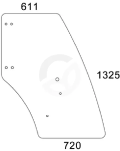 Steklo vrat F329810030190N
