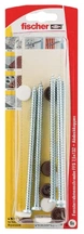 Vijak za okenski okvir + kapica 6 - Fischer FFS75132K