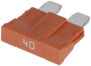 Varovalka - ploščata - 80V 40A - oranžna - paket 10x - FS1840KR