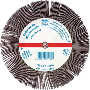 Lamelni brusni kolut 125mm K 120 - Pferd FRWS12520A120