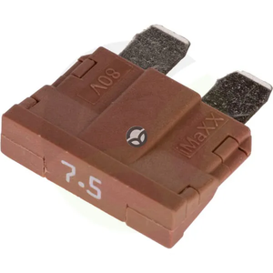 Varovalka - ploščata - 80V 7,5A - rjava - paket 10x - FS1875KR