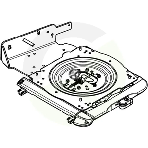 Podnožje sedeža - Modul za udobje za John Deere - različica 3 - Grammer 1477685A