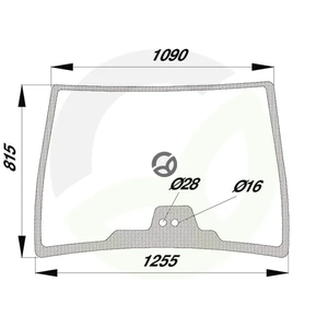 Vetrobransko steklo - Kramp G716810040050N