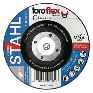 Rezalni disk za kovino 115x2.5mm - Toroflex GD11525MT