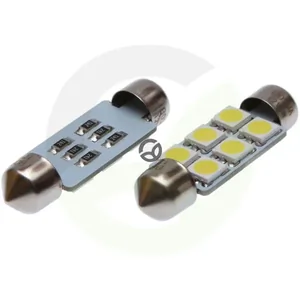 Žarnica LED 24V SV8.5, bela, 10X41 OFF-ROAD (2x) - Kramp GL249466000P02