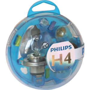 Komplet žarnic halogen H4 12V P43t - Philips GL55718EBKM