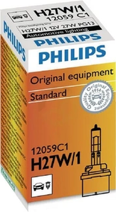 Halogenska žarnica H27W/1 12V 27W PG13 - Philips GL12059