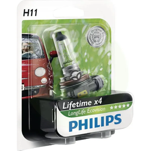 Halogenska žarnica H11 12V 55W PGJ19-2 - Philips GL12362LLECOB1