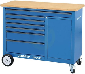 Delovna miza + orodje, 308 kosov - Gedore GW1504XLTS308