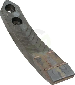 Lemežna špica 300x50mm, kaljena, ukrivljena, 2 luknji - Kramp H2225650CN
