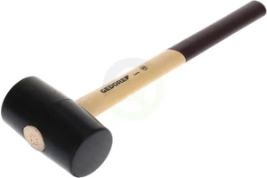 Gumijasto kladivo trdo 65mm - Gedore HA226E2
