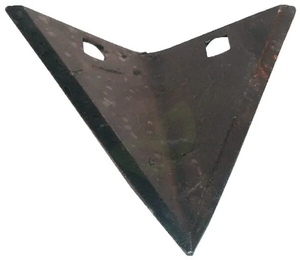 Špica rezalnih kavljev - 120x125x5 mm - ravna - z dvema luknjama - primerna za Hassia HA006670
